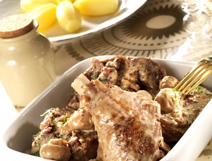 Osso bucco de dinde à la moutarde - Recette du quotidien Maître CoQ