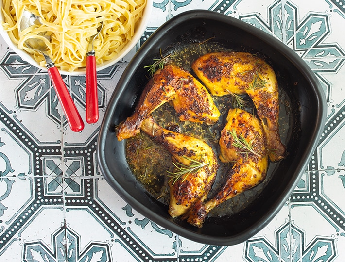 Poulet au miel et à la moutarde - Recette Maître CoQ