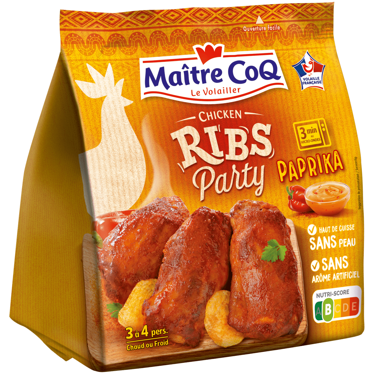 Checken Rabs Chicken Ribs Party Paprika Maître CoQ