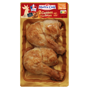 Cuisses de poulet rôties