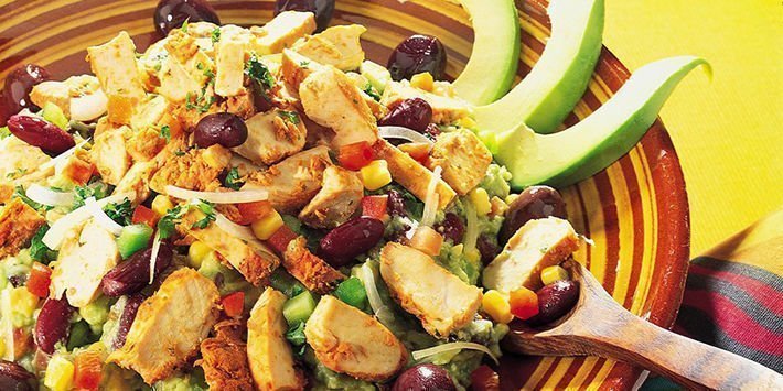 Recette pour le barbecue, Salade mexicaine.