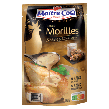 Sauce Morilles, crème et échalotes