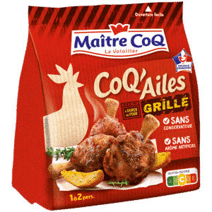 CoQ'Ailes grillé : du bon poulet à grignoter avec les doigts