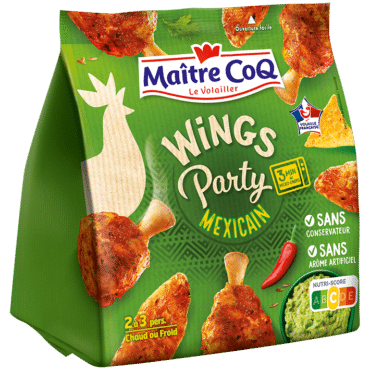wings party mexicain