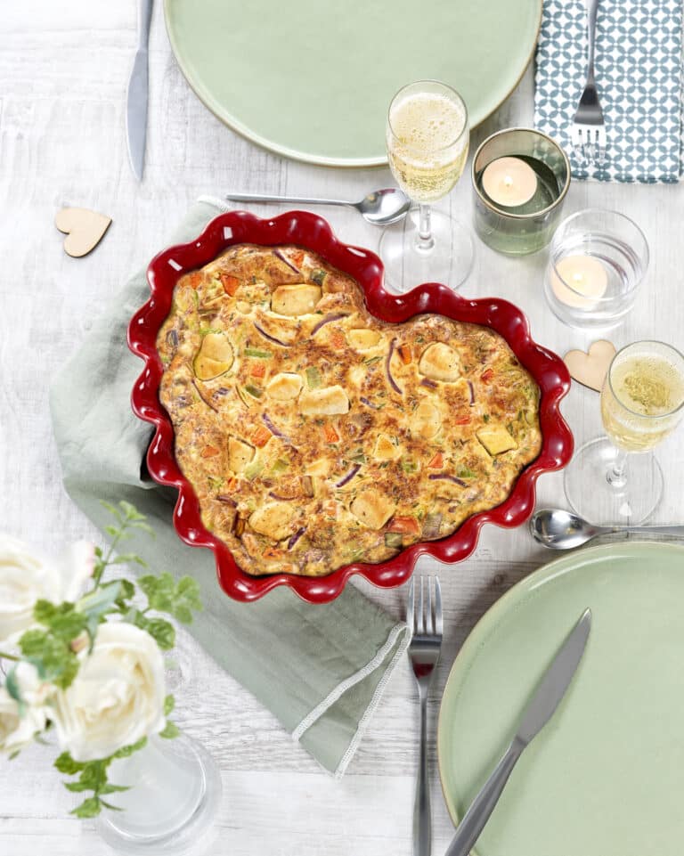 quiche sans pate au poulet