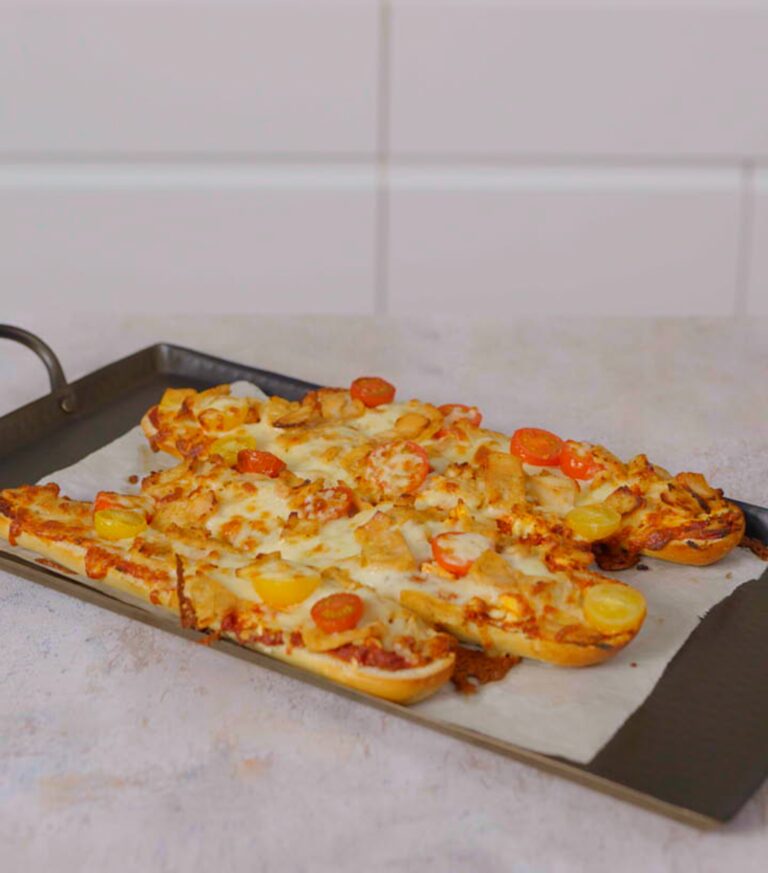 pizza baguette