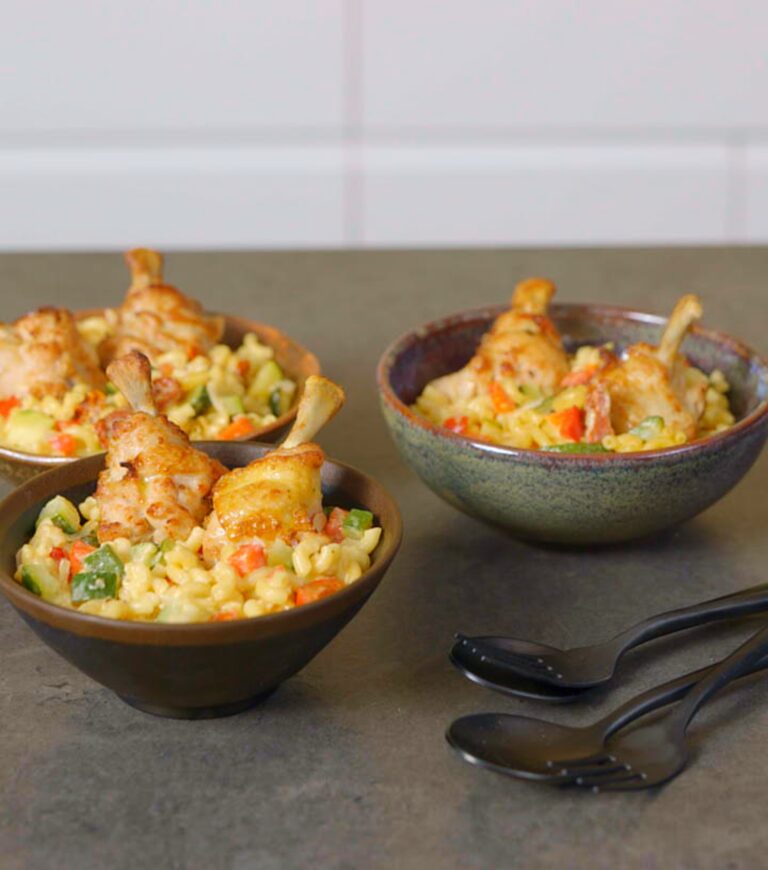 risotto de coquillettes