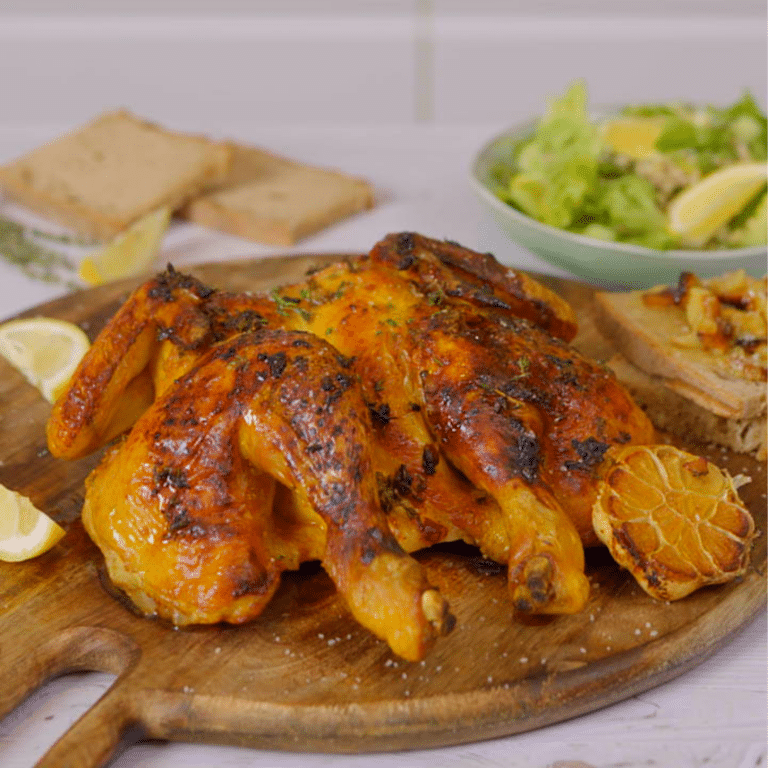 Poulet en crapaudine